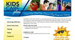 Desktop Screenshot of kidscareplus.net